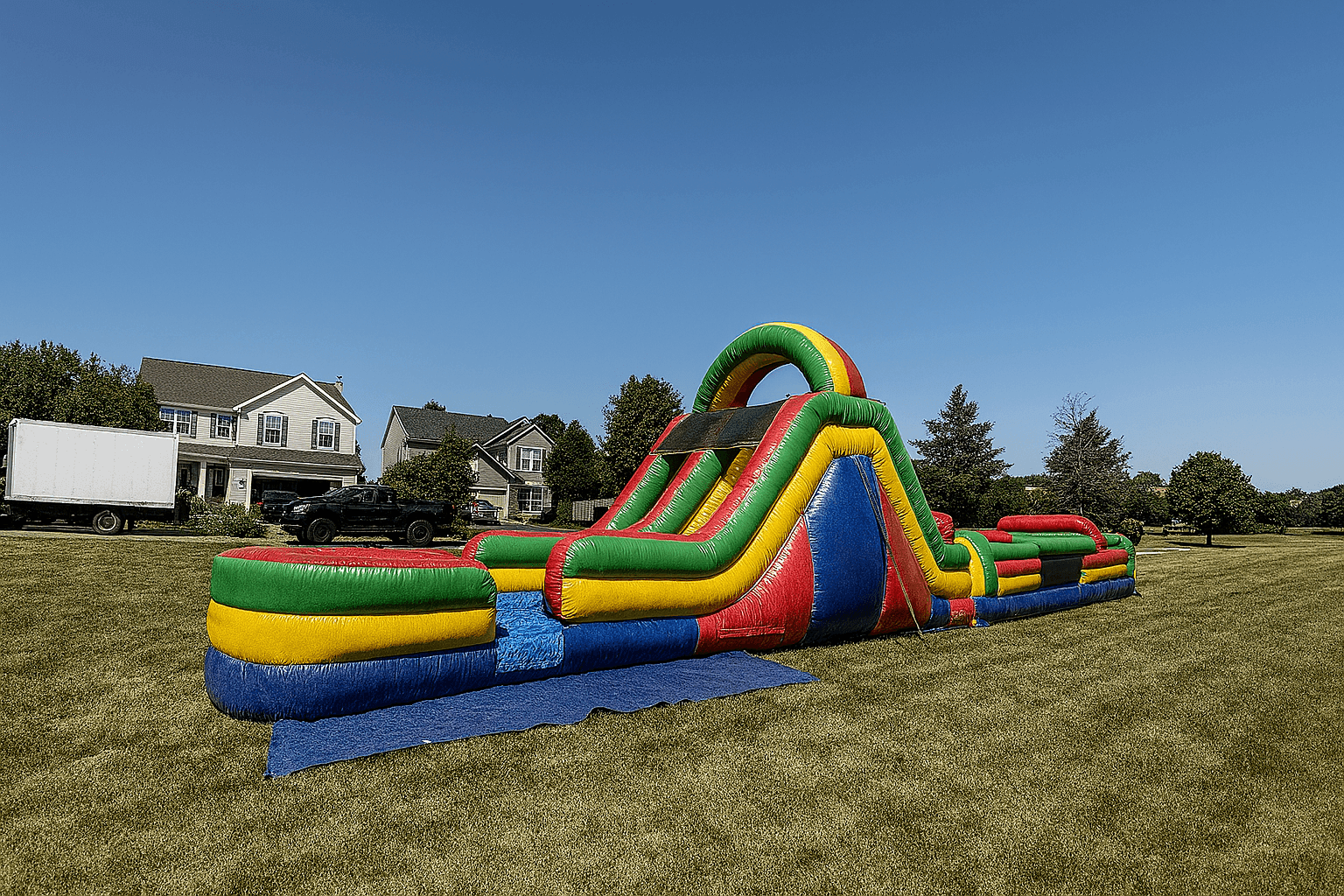 Mega Inflatable Obstacle Runs