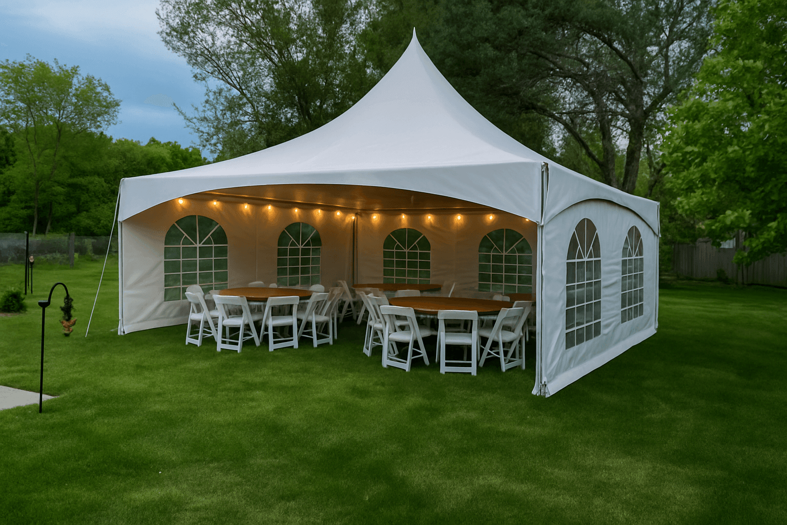 Elegant Wedding Tent Rentals
